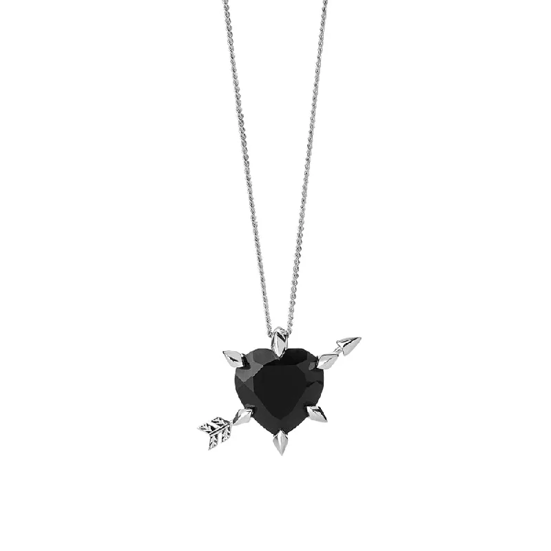 High-End Sparkle, Low-End Prices – Jewelry Sale Live Karen Walker Cupid's Arrow & Heart Necklace - Sterling Silver High-End Sparkle, Low-End Prices – Jewelry Sale Live Karen Walker Cupid's Arrow & Heart Necklace - Sterling Silver