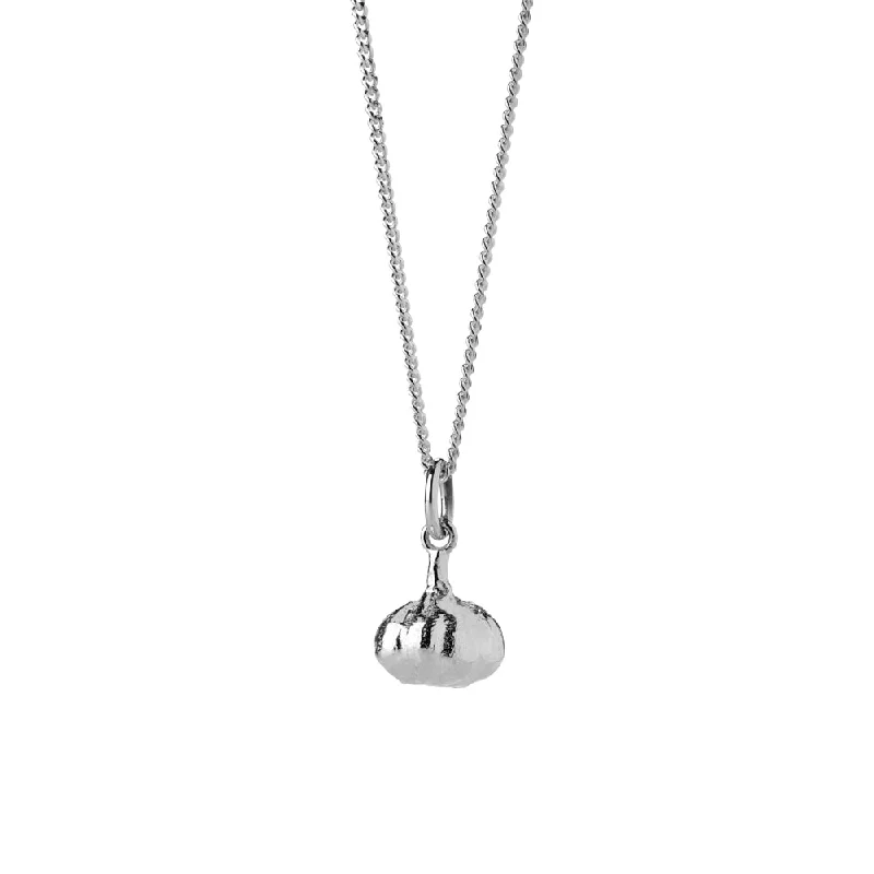 Elegant Rose Gold Jewelry For A Stylish Touch Karen Walker Garlic Necklace - Sterling Silver Elegant Rose Gold Jewelry For A Stylish Touch Karen Walker Garlic Necklace - Sterling Silver