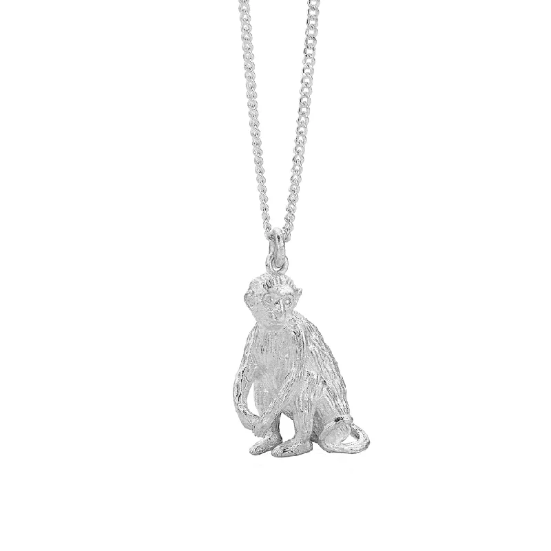 Breathtaking Jewelry, Breathtaking Prices Karen Walker Lunar Monkey Necklace - Sterling Silver Breathtaking Jewelry, Breathtaking Prices Karen Walker Lunar Monkey Necklace - Sterling Silver