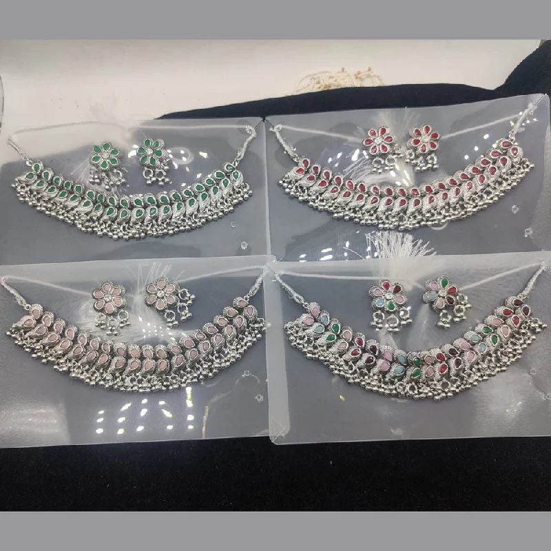 Exclusive Jewelry Sale – Grab Timeless Pieces Now Manisha Jewellery Oxidised Plated Crystal Stone Necklace Set (1 Piece Only) Exclusive Jewelry Sale – Grab Timeless Pieces Now Manisha Jewellery Oxidised Plated Crystal Stone Necklace Set (1 Piece Only)