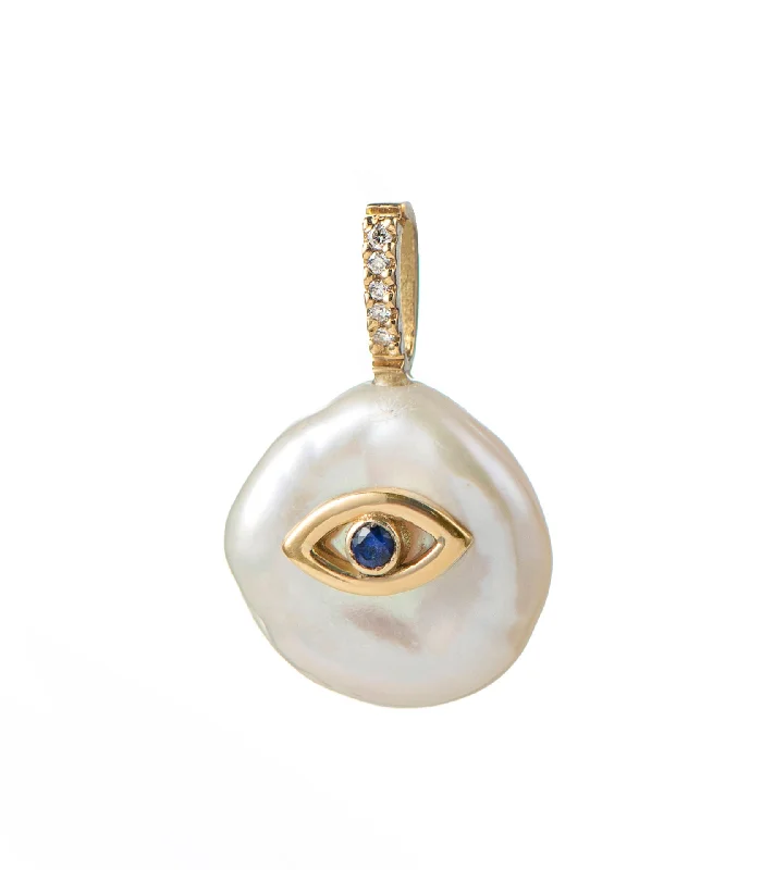 Don't Miss Out On Bestselling Jewelry At Special Prices Evil Eye Petal 18K Gold Charm Necklace w. Pearl & Diamonds Don't Miss Out On Bestselling Jewelry At Special Prices Evil Eye Petal 18K Gold Charm Necklace w. Pearl & Diamonds