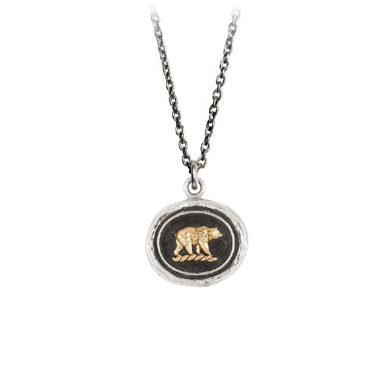 Big Discounts On Elegant Jewelry Collections Mother Bear 14k Gold On Silver Talisman Big Discounts On Elegant Jewelry Collections Mother Bear 14k Gold On Silver Talisman