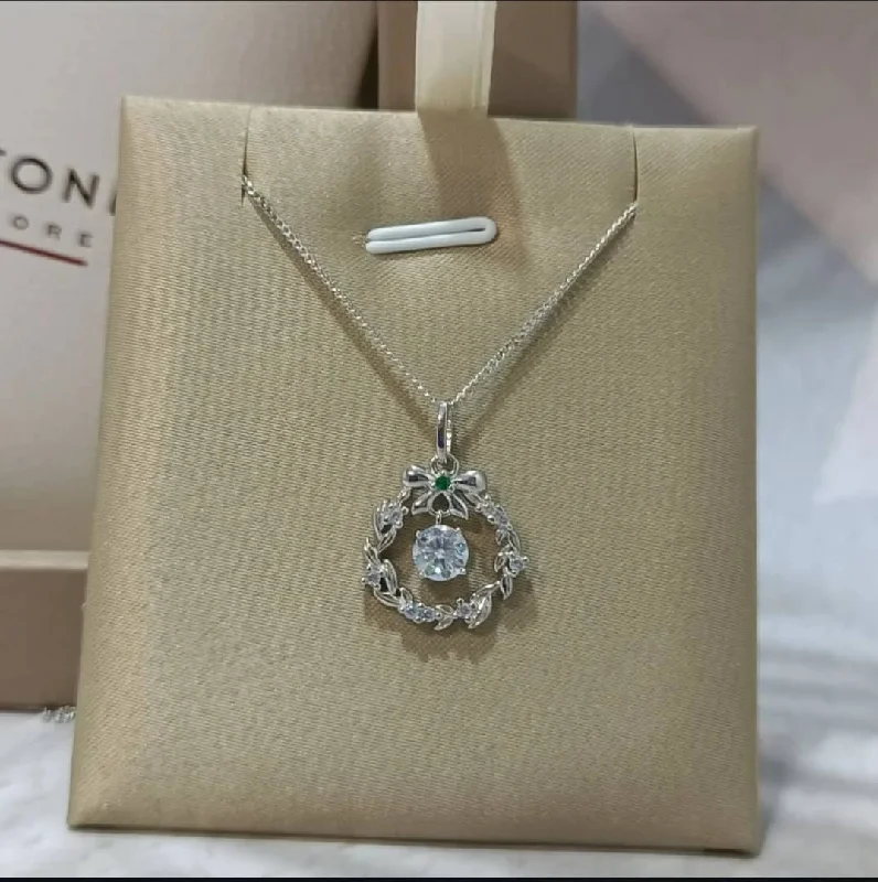 Jewelry Deals That Outshine The Rest Noelle Moissanite Necklace in 925 Sterling Silver Jewelry Deals That Outshine The Rest Noelle Moissanite Necklace in 925 Sterling Silver