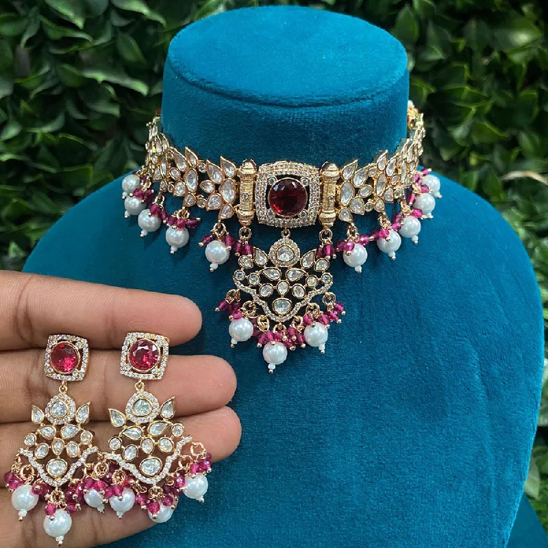 Holiday Jewelry Sale – Perfect Gifts At Great Prices Prime Kundan Jewellery Gold Plated Polki Kundan And Pearls Choker Necklace Set Holiday Jewelry Sale – Perfect Gifts At Great Prices Prime Kundan Jewellery Gold Plated Polki Kundan And Pearls Choker Necklace Set