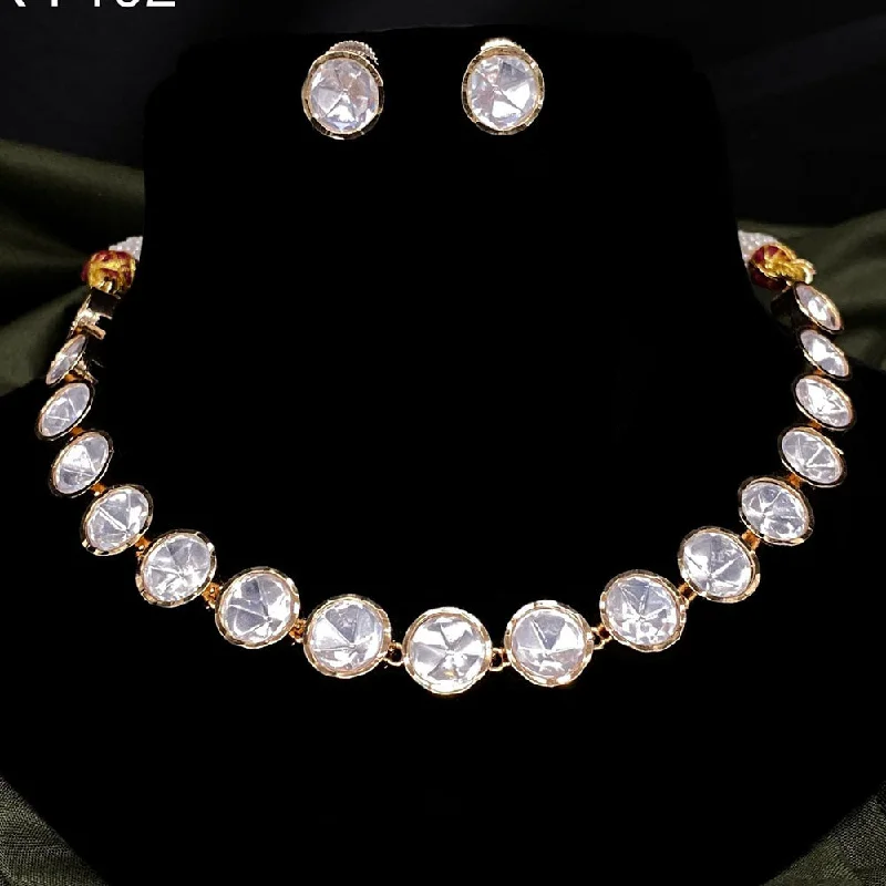 Trending Jewelry Styles Now At Limited-Time Discounts Prime Kundan Jewellery Gold Plated Polki Kundan Necklace Set Trending Jewelry Styles Now At Limited-Time Discounts Prime Kundan Jewellery Gold Plated Polki Kundan Necklace Set