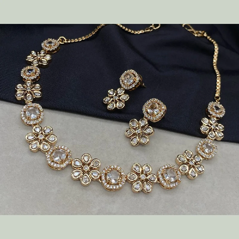 Luxury Jewelry At Unbeatable Discounts Prime Kundan Jewellery Gold Plated Polki Kundan Necklace Set Luxury Jewelry At Unbeatable Discounts Prime Kundan Jewellery Gold Plated Polki Kundan Necklace Set