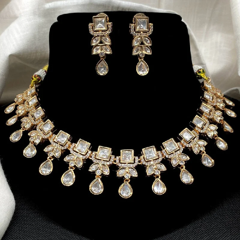 Elegant Jewelry At Unbeatable Offers – Shop Before It's Gone Prime Kundan Jewellery Gold Plated Polki Kundan Necklace Set Elegant Jewelry At Unbeatable Offers – Shop Before It's Gone Prime Kundan Jewellery Gold Plated Polki Kundan Necklace Set