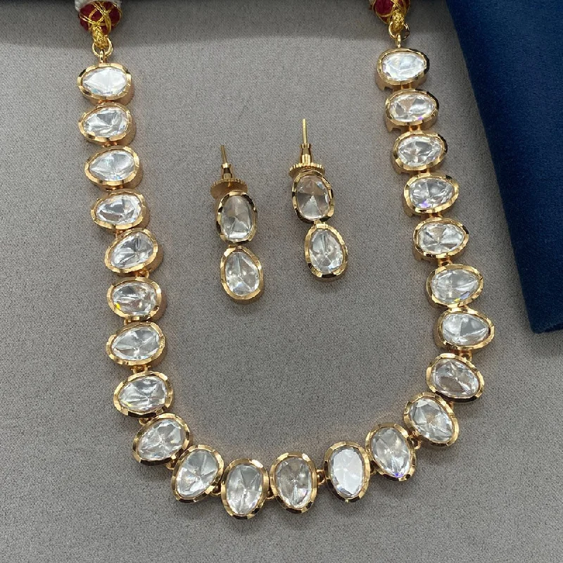 Best-Selling Jewelry Styles Now At Exclusive Discounts Prime Kundan Jewellery Gold Plated Polki Kundan Necklace Set