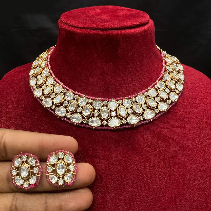 Upgrade Your Collection With Our Limited-Time Jewelry Sale Prime Kundan Jewellery Gold Plated Polki Kundan Necklace Set Upgrade Your Collection With Our Limited-Time Jewelry Sale Prime Kundan Jewellery Gold Plated Polki Kundan Necklace Set
