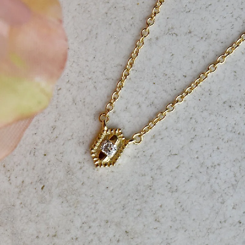 Fashion-Forward Jewelry At Incredible Prices Ribbed Relic Hex Necklace