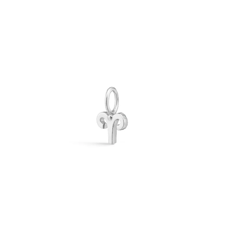 Stunning Statement Jewelry, Unbeatable Discounts My Zodiac Aries 18K Whitegold Pendant w. Diamonds Stunning Statement Jewelry, Unbeatable Discounts My Zodiac Aries 18K Whitegold Pendant w. Diamonds