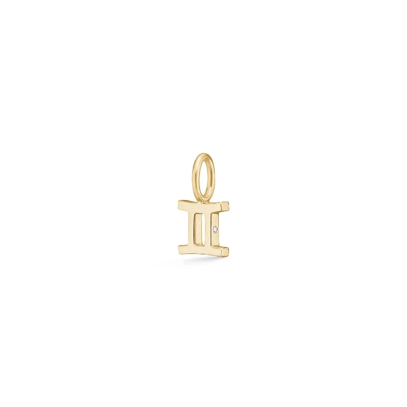 Must-Have Jewelry Pieces At Reduced Prices My Zodiac Gemini 18K Gold Pendant w. Diamonds Must-Have Jewelry Pieces At Reduced Prices My Zodiac Gemini 18K Gold Pendant w. Diamonds