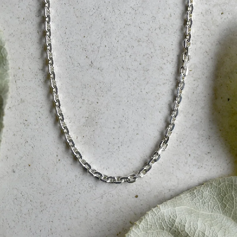 The Ultimate Jewelry Sale – Shop Premium Styles Silver Diamond Cut Cable Link Chain