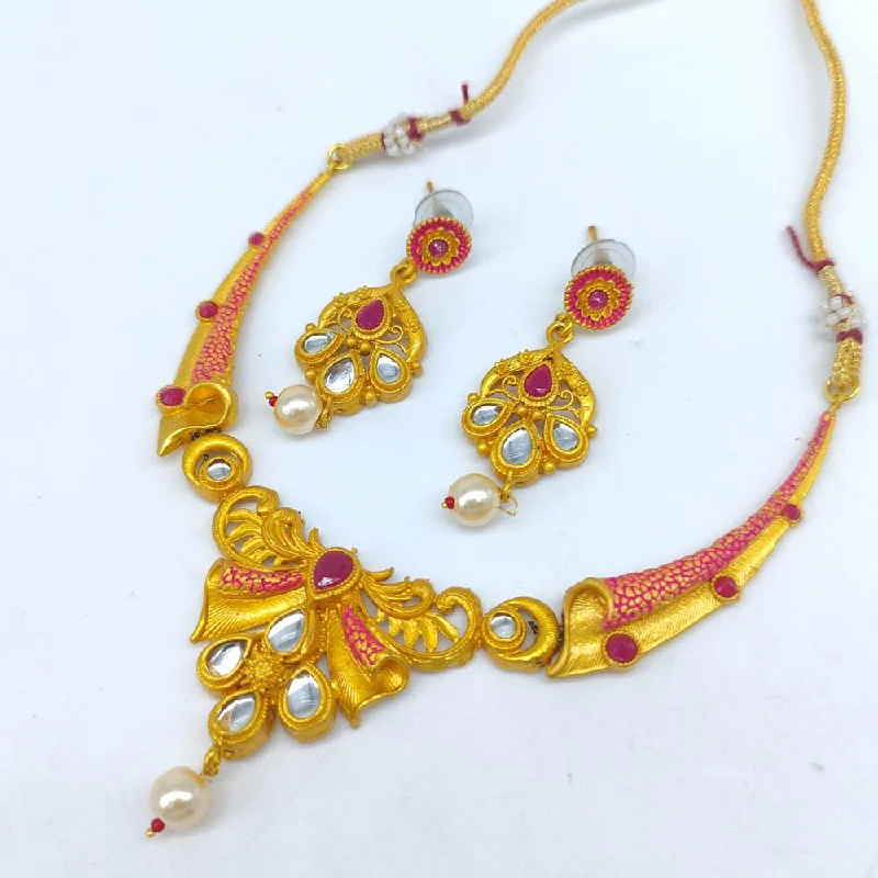 Final Call – Shop Exquisite Jewelry Before It's Gone SNERA Gold Plated Kundan Stone Necklace Set Final Call – Shop Exquisite Jewelry Before It's Gone SNERA Gold Plated Kundan Stone Necklace Set