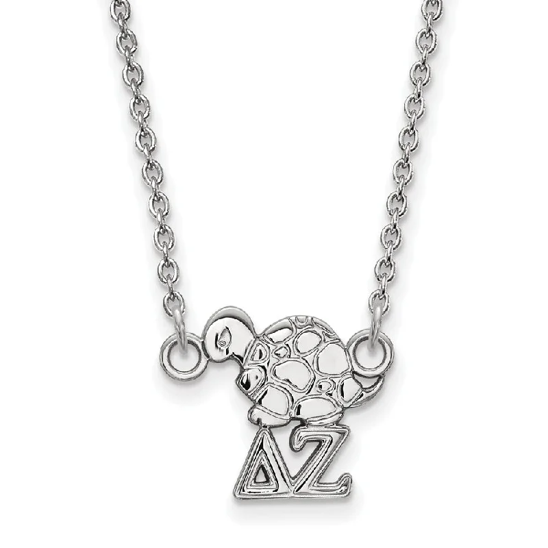 Flash Sale On Elegant Jewelry – Don't Miss Out Sterling Silver Delta Zeta XS (Tiny) Necklace Flash Sale On Elegant Jewelry – Don't Miss Out Sterling Silver Delta Zeta XS (Tiny) Necklace