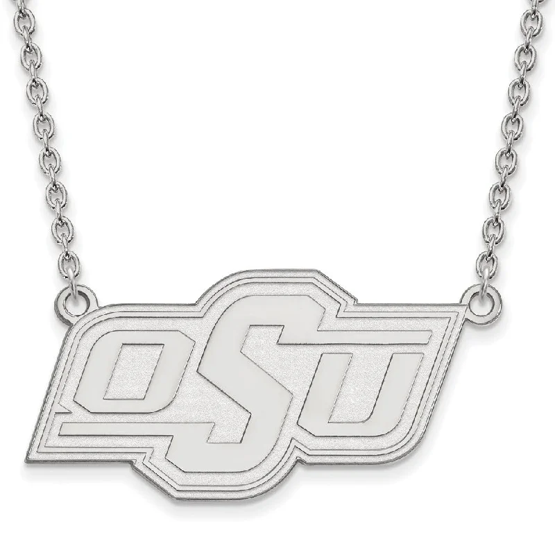 Luxury Meets Affordability – Jewelry Sale Now Live Sterling Silver Oklahoma State OSU Large Pendant Necklace Luxury Meets Affordability – Jewelry Sale Now Live Sterling Silver Oklahoma State OSU Large Pendant Necklace