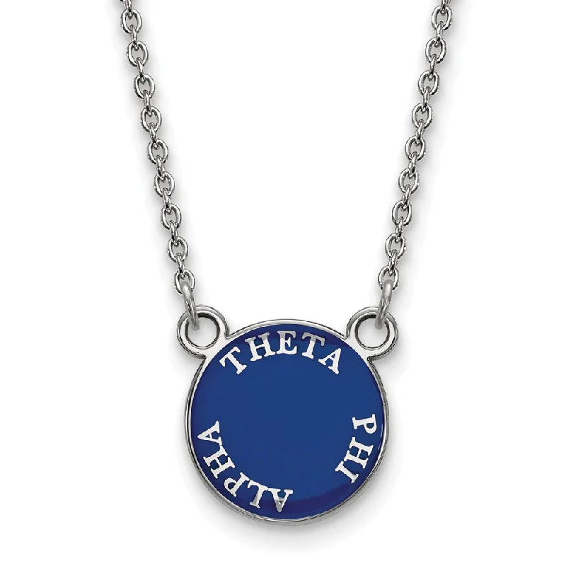 Exclusive Gemstone Jewelry At Special Prices Sterling Silver Theta Phi Alpha Small Enamel Disc Necklace Exclusive Gemstone Jewelry At Special Prices Sterling Silver Theta Phi Alpha Small Enamel Disc Necklace