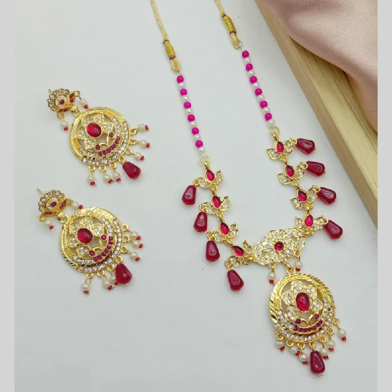 Trending Jewelry Now At Unbeatable Prices Trilok Jewel Gold Plated Austrian Stone And Beads Necklace Set Trending Jewelry Now At Unbeatable Prices Trilok Jewel Gold Plated Austrian Stone And Beads Necklace Set
