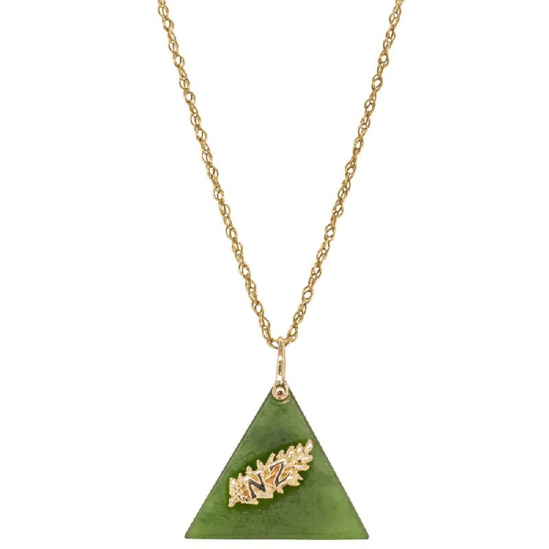 Best Jewelry Deals – Premium Quality At Exclusive Discounts Vintage 9ct Yellow Gold Greenstone Pendant With Fancy Link Chain Best Jewelry Deals – Premium Quality At Exclusive Discounts Vintage 9ct Yellow Gold Greenstone Pendant With Fancy Link Chain