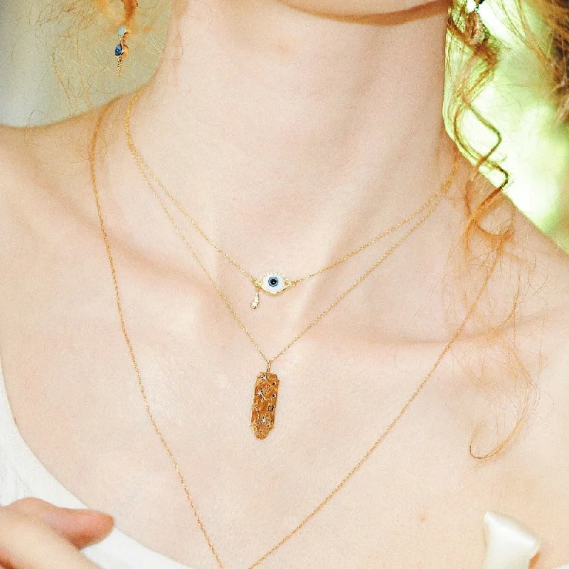 Affordable Gold-Plated Jewelry For Modern Fashion Written in the Stars Necklace - Aquarius Affordable Gold-Plated Jewelry For Modern Fashion Written in the Stars Necklace - Aquarius