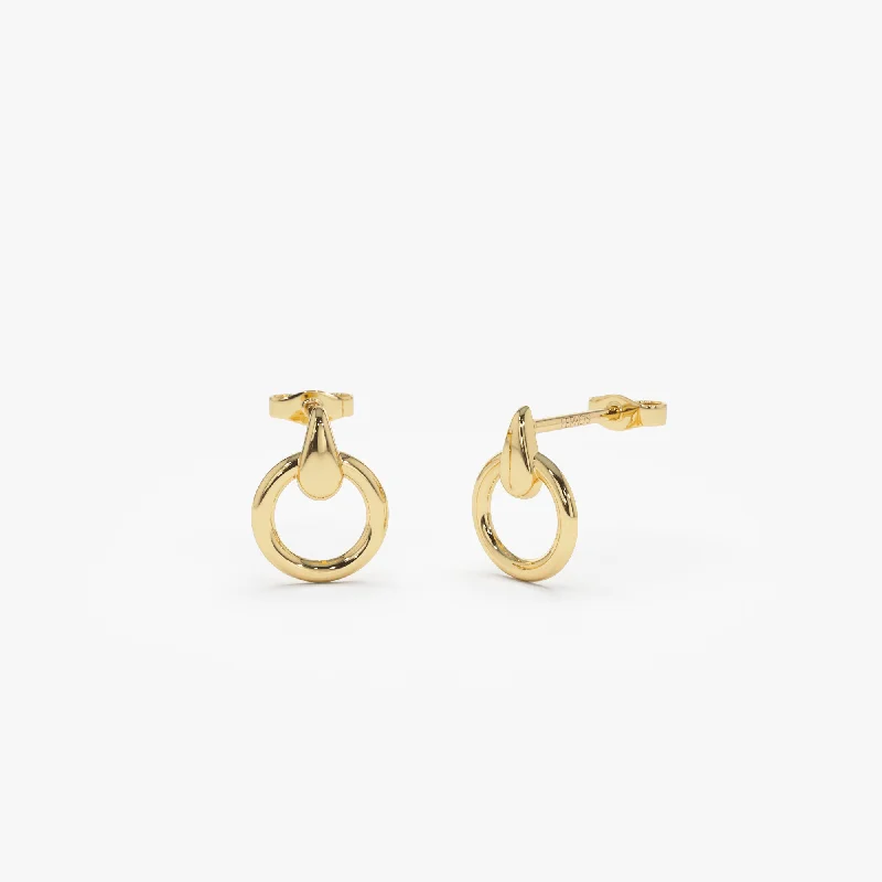 Trending Jewelry Styles Now At Limited-Time Discounts 14k Dainty Circle Drop Earrings Trending Jewelry Styles Now At Limited-Time Discounts 14k Dainty Circle Drop Earrings