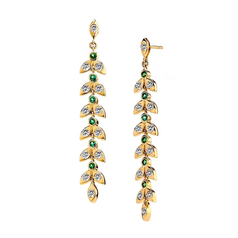 Trending Jewelry Now Available At Exclusive Prices Diamond Leaf Earrings