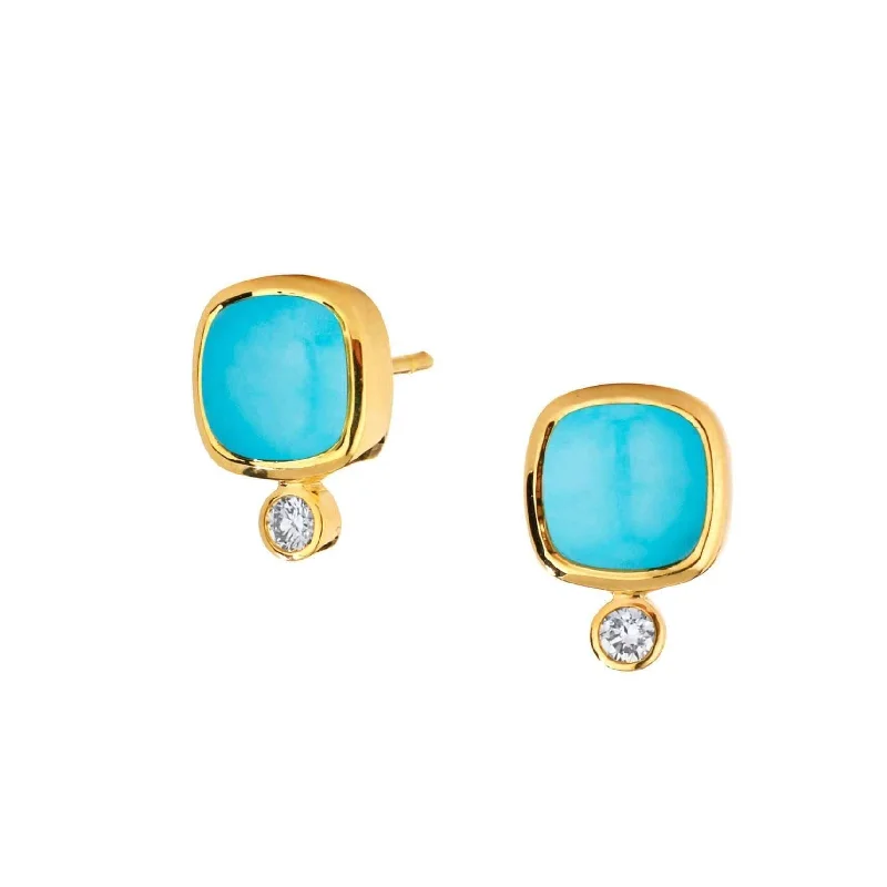 Customized Silver Jewelry For Unique Style Sugarloaf Cabochon Studs