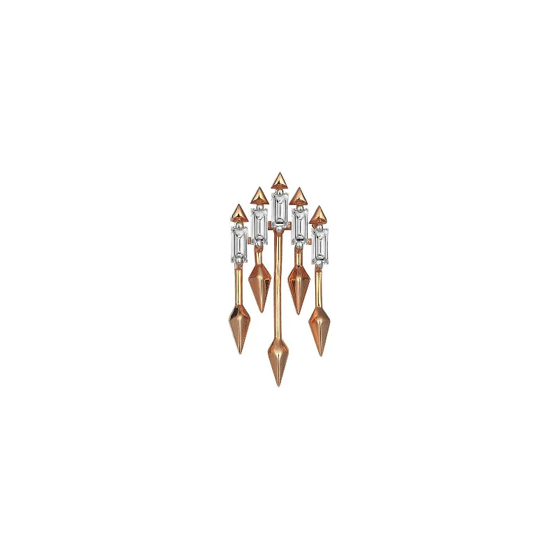 Elegant Jewelry Pieces At Unbelievable Prices Baguette Fence Sabit Earring