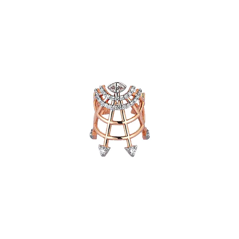Affordable Luxury Jewelry For Every Occasion Diamond Rail Cuff Earring