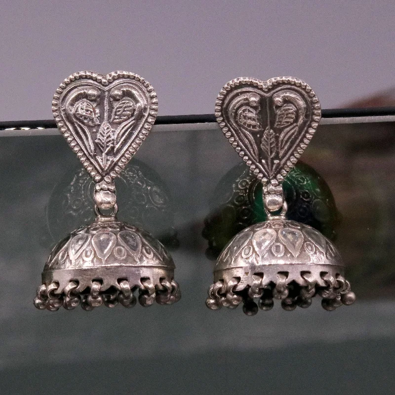 High-Quality Gemstone Jewelry For Special Occasions 925 sterling silver handcrafted vintage attractive design stud earring jhumki, excellent hanging chandelier jhumki bells tribal jewelry s811 High-Quality Gemstone Jewelry For Special Occasions 925 sterling silver handcrafted vintage attractive design stud earring jhumki, excellent hanging chandelier jhumki bells tribal jewelry s811