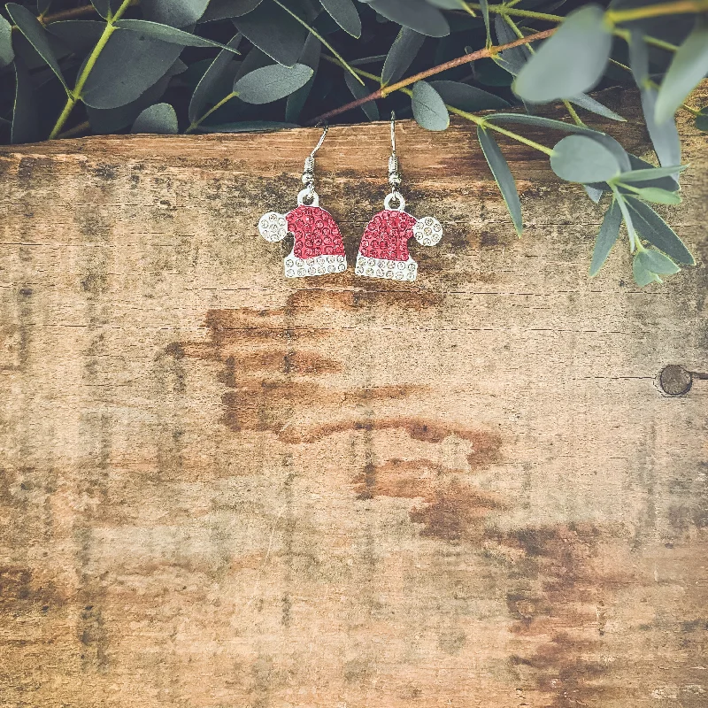 Special Offers On Handcrafted And Designer Jewelry Adorable Santa Hat Earrings