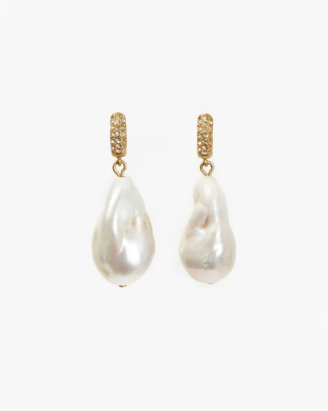 Classic And Modern Jewelry Styles On Sale Baroque Pearl Earrings