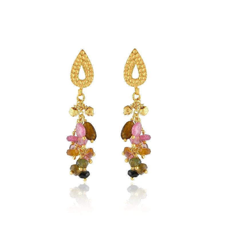 Stunning Jewelry At Even More Stunning Prices Cabochon Tourmaline Drop Earrings