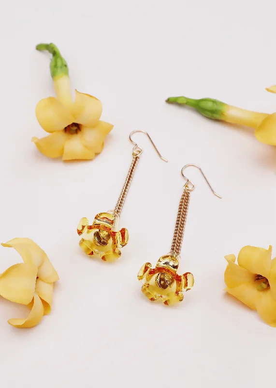 Jewelry Sale Bonanza – Grab Your Sparkle Now Puakenikeni Flower Drop Earrings