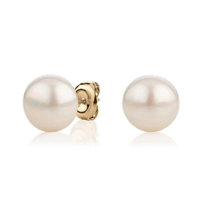 Flash Jewelry Sale – Get Stunning Pieces At Low Prices Cultured freshwater pearl 11mm stud earrings in 10 carat yellow gold Flash Jewelry Sale – Get Stunning Pieces At Low Prices Cultured freshwater pearl 11mm stud earrings in 10 carat yellow gold