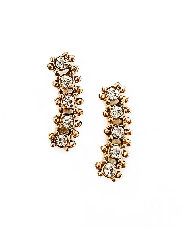 Elegant Jewelry, Exclusive Prices – Shop Now Earth Crystal Diamond Stud Earrings
