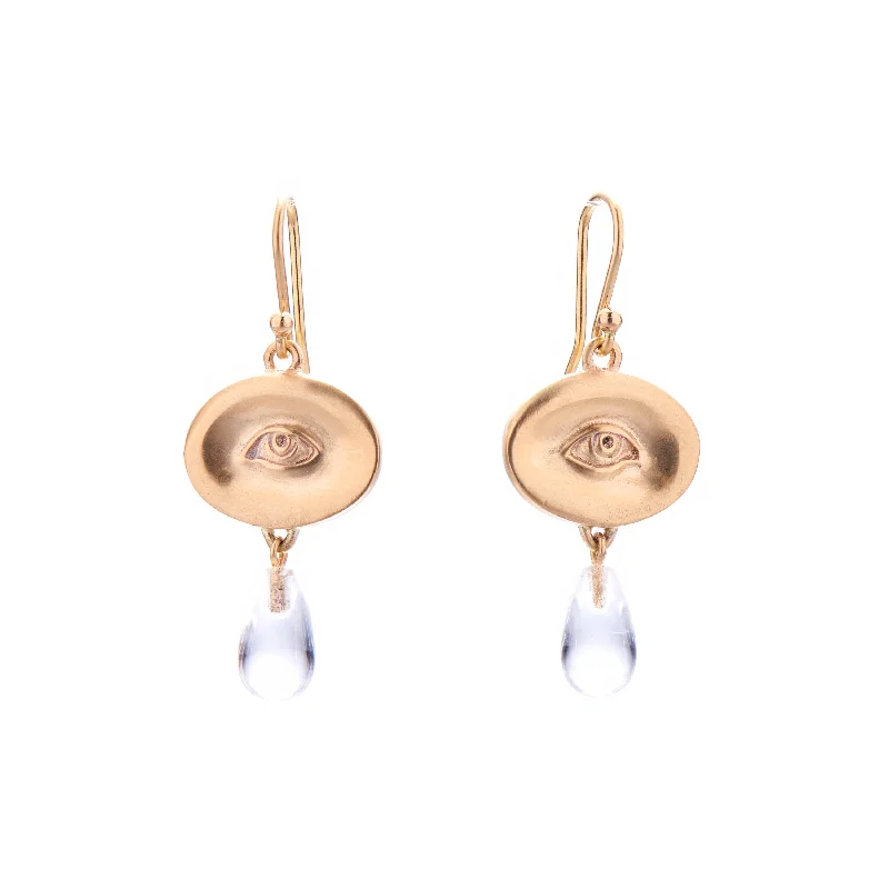 Sparkle More For Less – Jewelry Sale Happening Now Gabriella Kiss 10k Small Eye & Crystal Drop Earrings Sparkle More For Less – Jewelry Sale Happening Now Gabriella Kiss 10k Small Eye & Crystal Drop Earrings