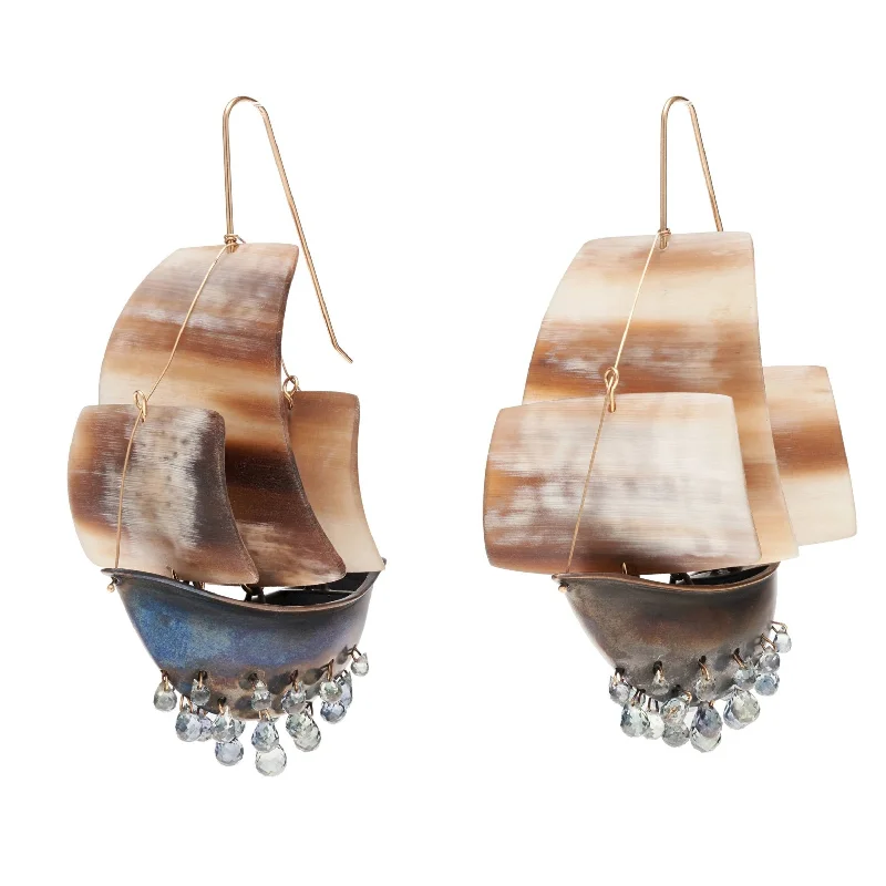 Save On Luxury Jewelry Pieces – Limited-Time Offers Gabriella Kiss 14k and Bronze Clipper Ship Earrings with Sapphire Drops Save On Luxury Jewelry Pieces – Limited-Time Offers Gabriella Kiss 14k and Bronze Clipper Ship Earrings with Sapphire Drops