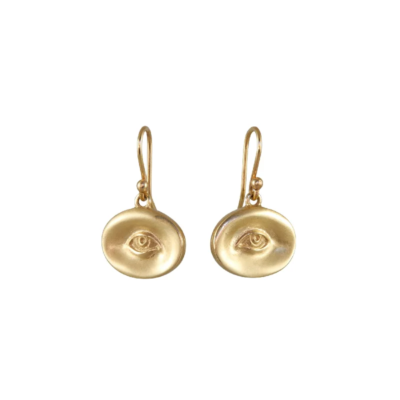 Grab Exquisite Jewelry At The Lowest Prices Gabriella Kiss Pair of 14k Small Eye Earrings