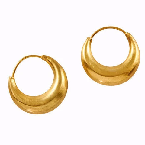 Limited-Time Offer On Elegant Jewelry Pieces Gillian Conroy 18k Large Ruchi Hoops Earrings Limited-Time Offer On Elegant Jewelry Pieces Gillian Conroy 18k Large Ruchi Hoops Earrings
