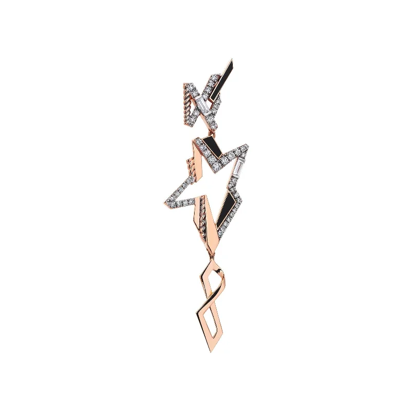 Stunning Statement Jewelry, Unbeatable Discounts Golden Glamour Dangling Earring