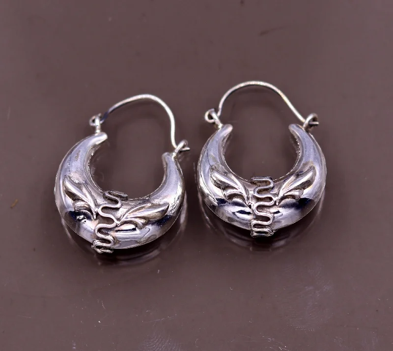 Unbeatable Offers On Luxury And Everyday Jewelry Handmade 925 sterling silver amazing stylish hoops bali earrings tribal ethnic kundal unisex jewelry from Rajasthan India s584 Unbeatable Offers On Luxury And Everyday Jewelry Handmade 925 sterling silver amazing stylish hoops bali earrings tribal ethnic kundal unisex jewelry from Rajasthan India s584