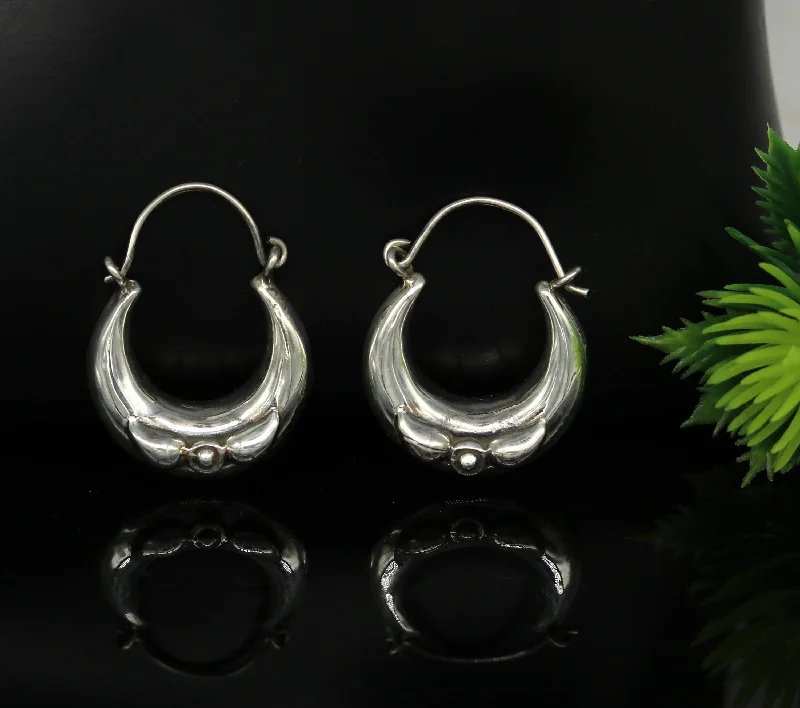 Jewelry Clearance Sale – Final Reductions Handmade 925 sterling silver jewelry, fabulous vintage stylish customized hoops earrings bali tribal ethnic personalized jewelry ske17
