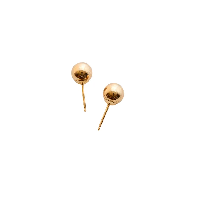 Celebrate With Sparkle – Jewelry Sale Now Live Kathleen Whitaker 14k Single Small 6mm Sphere Stud Earring Celebrate With Sparkle – Jewelry Sale Now Live Kathleen Whitaker 14k Single Small 6mm Sphere Stud Earring