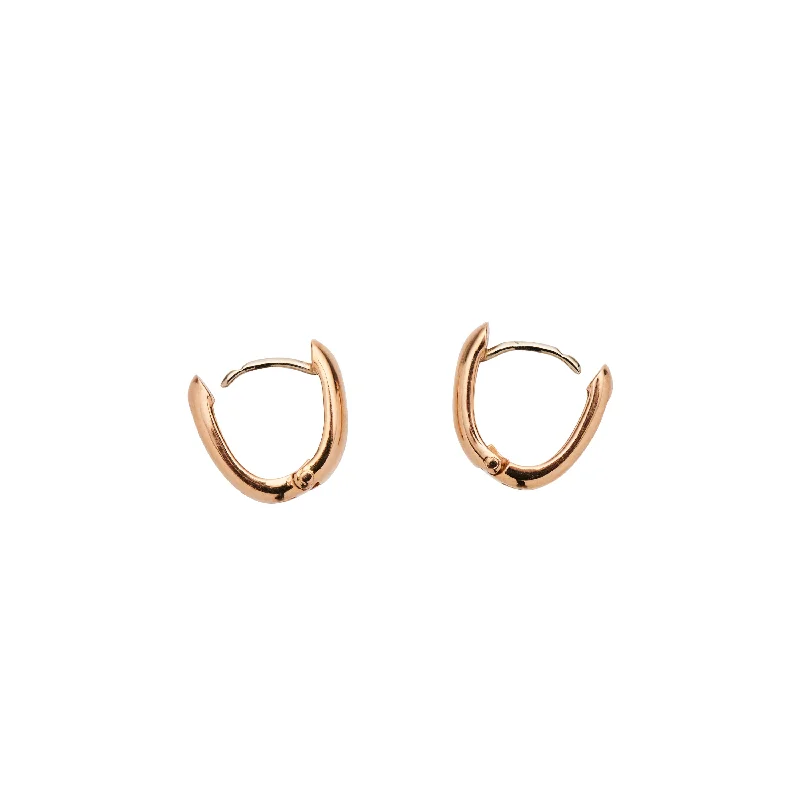 Huge Markdowns On Premium Jewelry Styles Marla Aaron 18k Pair of Gold Base Hoop Earrings Huge Markdowns On Premium Jewelry Styles Marla Aaron 18k Pair of Gold Base Hoop Earrings