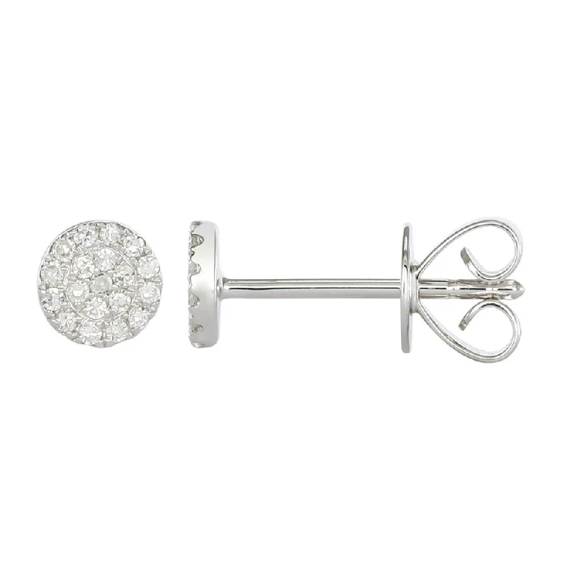 Elegant Jewelry Pieces At Unbelievable Prices Pave Circle Studs