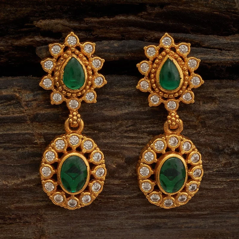 Dainty Floral Jewelry For Feminine Elegance Silver Temple Earring 172792