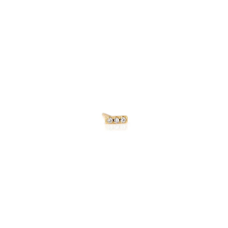 Special Sale On Handcrafted Jewelry – Shop Today Single Bar Dash Crystal Stud Earring Special Sale On Handcrafted Jewelry – Shop Today Single Bar Dash Crystal Stud Earring