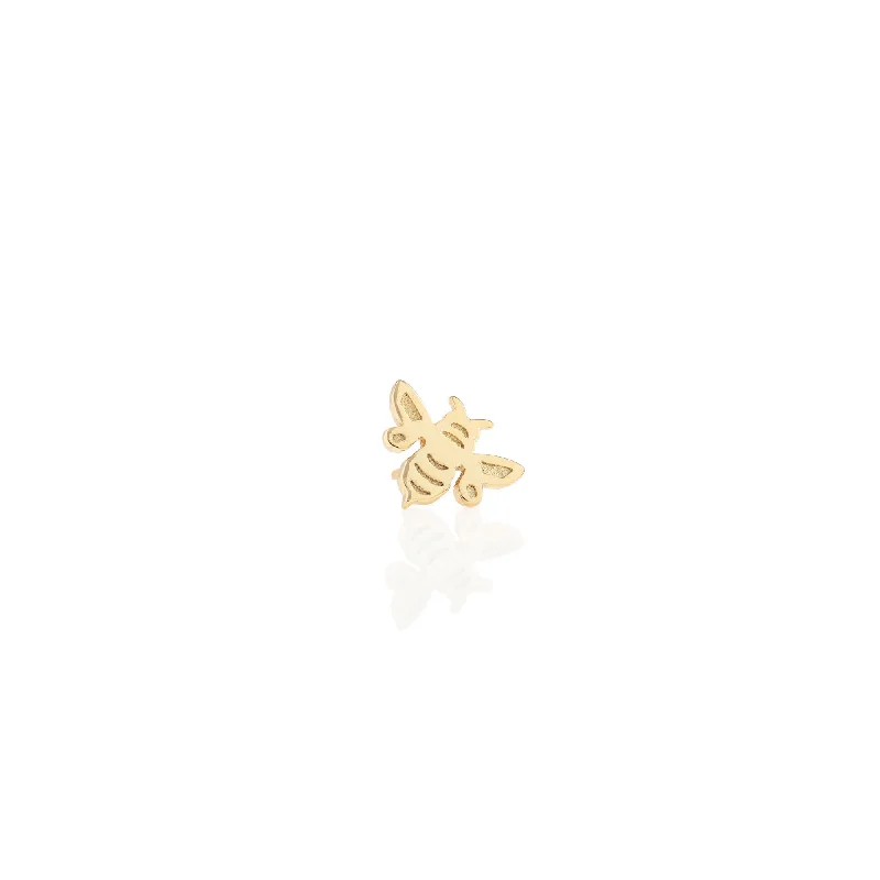 Breathtaking Jewelry, Breathtaking Prices Single Bumble Bee Stud Earring