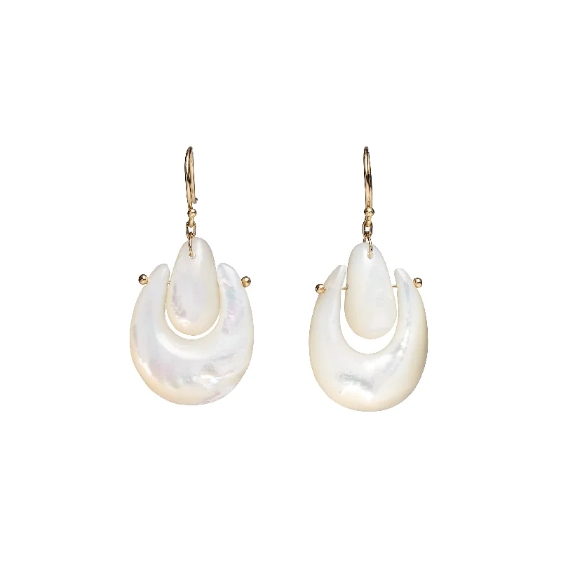 Exclusive Jewelry Sale Event – Shop Now TenThousandThings 18k Small Mother of Pearl O'Keefe Earrings Exclusive Jewelry Sale Event – Shop Now TenThousandThings 18k Small Mother of Pearl O'Keefe Earrings